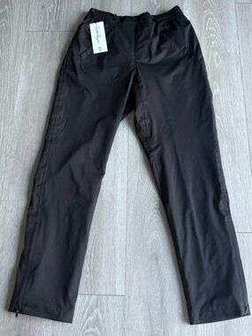 NWT Walter Hagen P11 Womens Black Performance Waterproof Rain Pants Size L